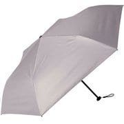 日傘 折りたたみ傘 晴雨兼用 超軽量カーボン 6本骨 親骨50cm airy+ クラシック グレー MEX50BC-063PI-grey