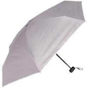日傘 折りたたみ傘 晴雨兼用 5段式コンパクトミニ折りたたみ日傘 親骨50cm mini クラシックパイピング グレー M50LN-065PI-grey