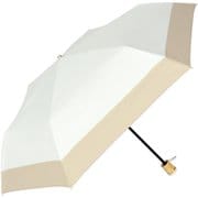 日傘 折りたたみ傘 晴雨兼用 形状安定折りたたみ日傘 stella オフ×ベージュ M50XT-063PI-off-beige