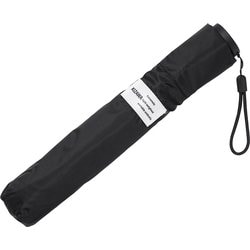 折りたたみ傘 超軽量カーボン雨傘 親骨50cm pocket ポキポキタイプ ブラック MEX-05320UO-black