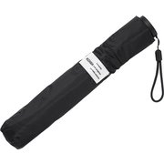 折りたたみ傘 超軽量カーボン雨傘 親骨50cm pocket ラクラクタイプ ブラック MEX-05320UI-black