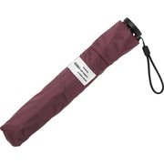 折りたたみ傘 超軽量カーボン雨傘 親骨50cm pocket ラクラクタイプ レッド MEX-05320UI-red