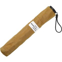 折りたたみ傘 超軽量カーボン雨傘 親骨50cm pocket ラクラクタイプ ベージュ MEX-05320UI-beige
