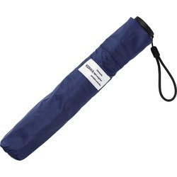 折りたたみ傘 超軽量カーボン雨傘 親骨55cm pocket+ ポキポキタイプ ネイビー MEX55-053UO-navy