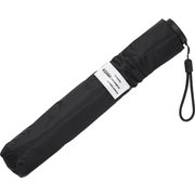 折りたたみ傘 超軽量カーボン雨傘 親骨55cm pocket+ ラクラクタイプ ブラック MEX55-053UI-black