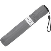 折りたたみ傘 超軽量カーボン雨傘 親骨55cm pocket+ ラクラクタイプ グレー MEX55-053UI-grey