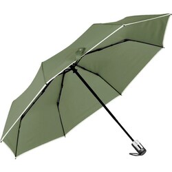 日傘 折りたたみ傘 晴雨兼用 atta 58cm 自動開閉 8本骨 グラスファイバー骨 逆戻り防止機能 モスグリーン ALN-08319UI-moss