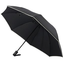 折りたたみ傘 晴雨兼用 自動開閉 8本骨 雨傘 逆折り式 SAKASA atta ブラック ALN-08321UO-black