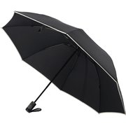 折りたたみ傘 晴雨兼用 自動開閉 8本骨 雨傘 逆折り式 SAKASA atta ブラック ALN-08321UO-black