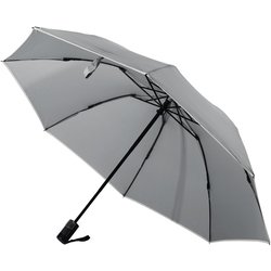 折りたたみ傘 晴雨兼用 自動開閉 8本骨 雨傘 逆折り式 SAKASA atta グレー ALN-08321UO-grey