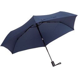 折りたたみ傘 形状安定 ワンタッチ式 カーボン折りたたみ雨傘 opera ネイビー AEX53XT-063UI-navy
