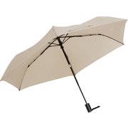 折りたたみ傘 形状安定 ワンタッチ式 カーボン折りたたみ雨傘 opera ベージュ AEX53XT-063UI-beige