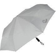 折りたたみ傘 8本骨ワンタッチ式形状安定雨傘 親骨65cm lupo グレー A65XT-083UI-grey