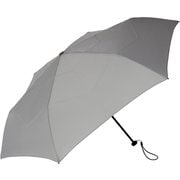 折りたたみ傘 手動開閉 形状安定カーボン雨傘 6本骨親骨50cm lepre グレー MEX50XT-063UI-grey