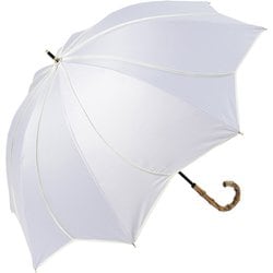 日傘 晴雨兼用 ショート丈 花びらデザイン colon ameri 50cm 手開き式 一級遮光 8本骨 撥水度5級 グラスファイバー骨 パープル×オフ M50HB-081API-purple-off