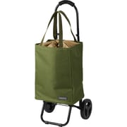 550700 [co-coro（ココロ） TOTE トート ショッピングトート カート 22L 約幅30cm×奥行18.5cm×高さ86cm カーキ]