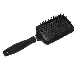 クイックヘアドライブラシ 約縦3.7cm×横8.2cm×長さ25.7cm ブラック