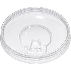 LOHASシリーズ共通リッド 紙コップ用フタ 89Φ対応リッド（約口径8.9cm×高さ2cm） 50個入 クリア GLDC89CL