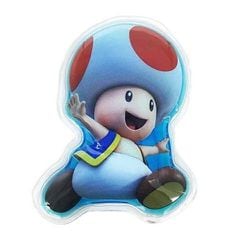 キャラクターグッズ MBS-854 スーパーマリオ お弁当グッズ ダイカット保冷剤 キノピオ