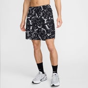 Dri-FIT チャレンジャー 7インチ ショート AOP FV9617 011 ブラック/ホワイト/ブラック Mサイズ [ランニングウェア ショートパンツ メンズ]