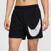 Dri-FIT チャレンジャー スウッシュ 5 ショート FV9917 010 ブラック XLサイズ [ランニングウェア ショートパンツ メンズ]