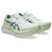マジックスピード 4 レディース ランニングシューズ WHITE/CELADON(100) 23.5cm 1012B676