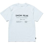 SP Typography T-Shirt TS-24AU10103WH White Mサイズ [アウトドア カットソー メンズ]
