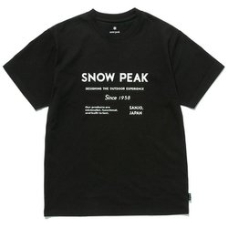 SP Typography T-Shirt メンズ カットソー Black Lサイズ TS-24AU10104BK