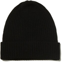 Rib Knit Cap ニットキャップ Black AC-24AU202BK