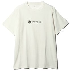 ソフトコットンロゴショートスリーブT メンズ カットソー White Mサイズ TS-24SU20103WH