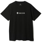 ソフトコットンロゴショートスリーブT Soft Cotton Logo Short Sleeve T TS-24SU20104BK Black Lサイズ [アウトドア カットソー メンズ]