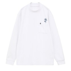 TRM 24FW L/S Relax Mock 7AK032_1WHT_L