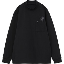 TRM 24FW L/S Relax Mock 7AK032_0BLK_XL