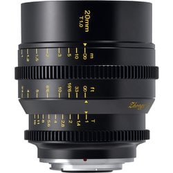 SPEEDMASTER T1.0/20 S35 E [シネマレンズ SPEEDMASTER CINEMA 20mm T1.0 S35 ソニーE マウント （Super35/APS-C）]
