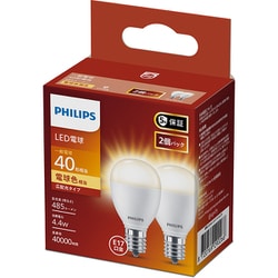 LED電球 40W E17 2P 電球色 LDA4L-G-E17/E/K/2P