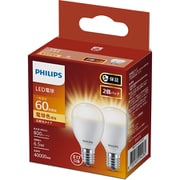 LED電球 60W E17 2P 電球色 LDA7L-G-E17/E/K/2P