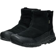 フッド ネクシス プル オン レザー ウォータープルーフ HOOD NXIS PULL ON LEA WP M 1029642 Black/Black US9(27cm） [防寒ブーツ メンズ]