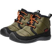 ハウザー ツー チャッカ ウォータープルーフ HOWSER II CHUKA WP 1029433 Dark Olive/Gold Flame CHILDREN12(18.5cm) [防寒ブーツ キッズ]