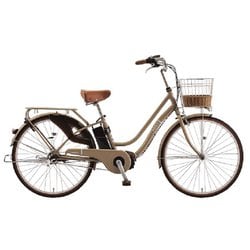 電動アシスト自転車 エナシスメルティ BAA263-P ブラウンベージュ 166504001