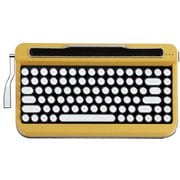 タイプライター風 レトロキーボード PENNA(ペナ) Mustard Yellow