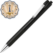 油性ボールペン bLen U(ブレンユー) 0.5mm ブレンシステム S油性インク搭載 金属バインダークリップ インク色:黒 本体色:黒 BAS87-BK