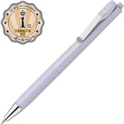 油性ボールペン bLen U(ブレンユー) 0.5mm ブレンシステム S油性インク搭載 金属バインダークリップ インク色:黒 本体色:パープル BAS87-PU