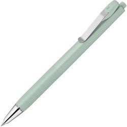 油性ボールペン bLen U（ブレンユー） 0.5mm ブレンシステム S油性インク搭載 金属バインダークリップ インク色：黒 本体色：ミントグリーン BAS87-MG