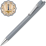 油性ボールペン bLen U(ブレンユー) 0.5mm ブレンシステム S油性インク搭載 金属バインダークリップ インク色:黒 本体色:ブルーグレー BAS87-BGR