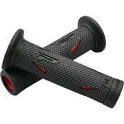 PROGRIP #718-RA ハードGEL 全長122mm ブラック/レッド 16856
