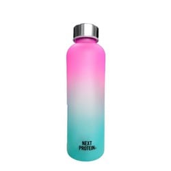 タイムマーカー付き グラデーション シェイカーボトル 500ml（ステンレスボール付き）PK×GR