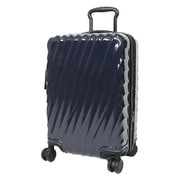 スーツ ケース 19Degree インターナショナル エクスパンダブル 4ウィール キャリーオン 38L TSAロック搭載 機内持ち込み可(拡張時不可) 旅行 ビジネス 出張 ネイビー 1396831596 Navy
