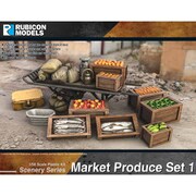 RB3008 1/56 市場の品物セット1 [組立式プラスチックモデル]