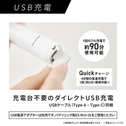 最新型　パナソニック音波振動ハブラシ ドルツ電動歯ブラシ EW-DA18-W 白 Panasonic パナソニック 音波振動ハブラシ ドルツ ホワイト EW