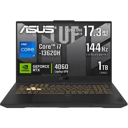 ヨドバシ.com - エイスース ASUS ゲーミングノートパソコン/TUF Gaming F17 FX707VV/17.3型/Core  i7-13620H/RTX 4060/メモリ 32GB/SSD 1TB/Windows 11 Home/イェーガーグレー  FX707VV-I7R406032G 通販【全品無料配達】